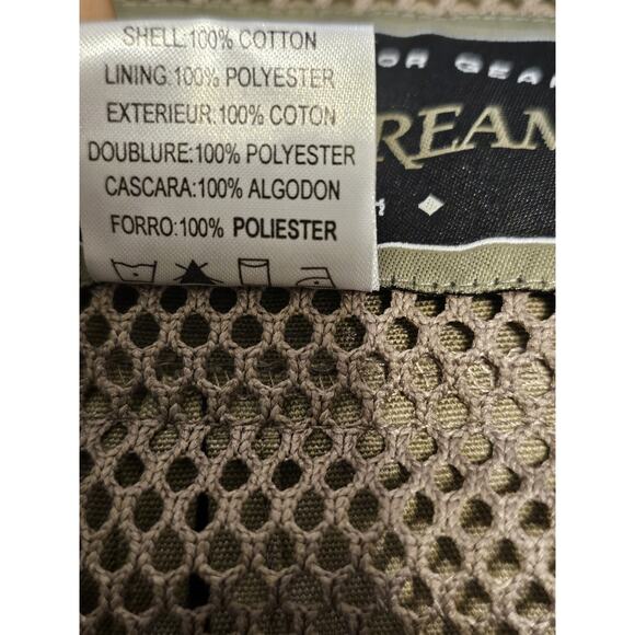 Field and Stream Fishing/Hunting Vest Utility Pockets Men's Large Tan - Picture 3 of 9